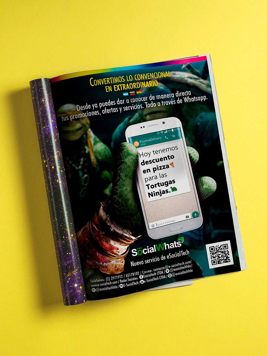 Aviso de revista — App SocialWhats