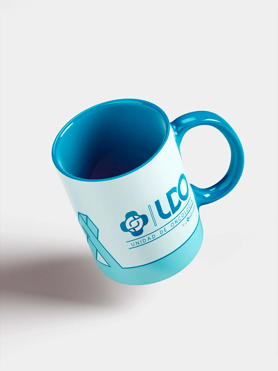 Material POP — Taza de marca