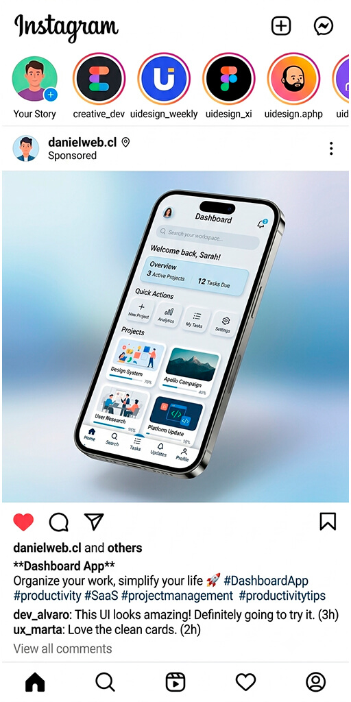 Pantalla de lanzamiento
