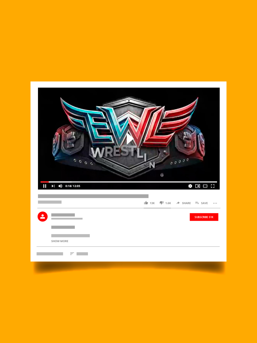 Intro para canal de luchas