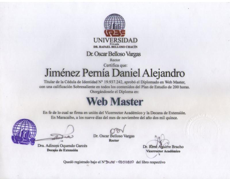 Diplomado Web Master